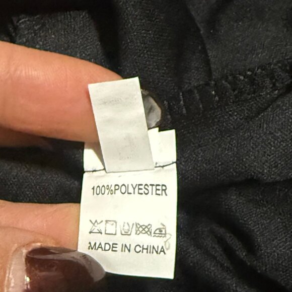 Black & Gold 1920s Sequined Flapper Dress – Size L (New Without Tags) - Picture 12 of 13